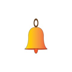 bell logo icon vector