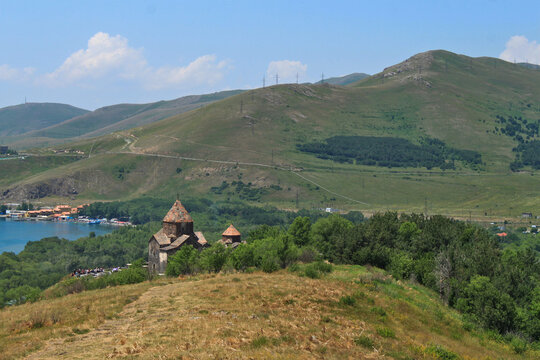 Hayravank Monastery on Sevan Lake in Armenia