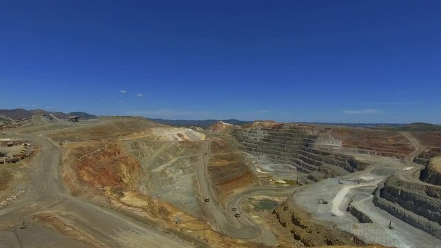 Grabaci&oacute;n en cantera de minas de Riotinto - Huelva