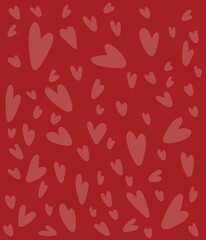 Heart valentines day background