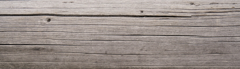Bleached stained reclaimed wood surface with aged dry texture. Vintage wood background.