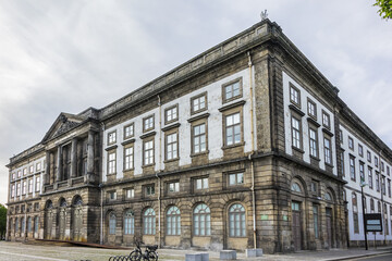 Fototapeta na wymiar Porto University building (Universidade do Porto). Porto, Portugal.