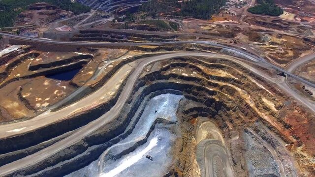 Visita a cantera de las Minas de Riotinto - Huelva