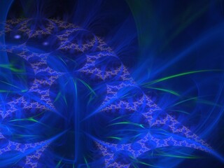 Imaginatory fractal background Image