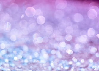 Abstract bokeh defocus glitter blur background