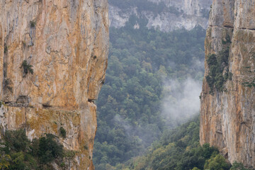 reserva natural de la Foz de Arbayun, comunidad foral de Navarra, Spain