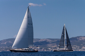 The Superyacht Cup Palma, bahia de Palma, Mallorca, balearic islands, spain, europe
