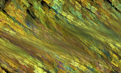 Computer generated fractal pattern and shape