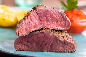 slices of pepper steak