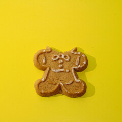 Gingerbread person without head