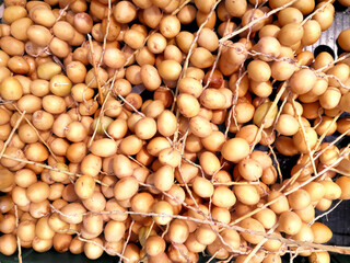 Yellow Fresh Date Fruits