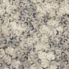 Chic formal grungy geometric shapes texture seamless pattern. High quality illustration. Strange abstract geo design in a trendy posh exotic style. Grainy fabric texture overlay.