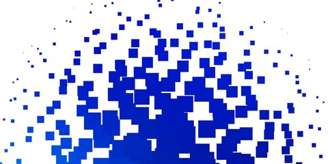 Light BLUE vector texture in rectangular style.