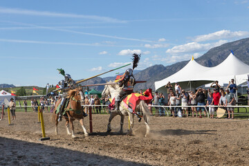 Medieval Tournament and Fair in Osoyoos, British Columbia, Canada