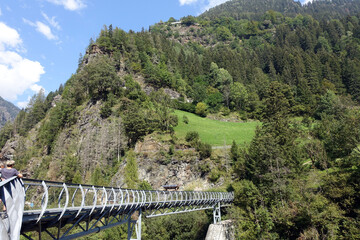 Wanderung auf dem Schluchtenweg Passeiertal