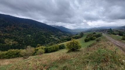 Fototapeta premium autumn in the mountains