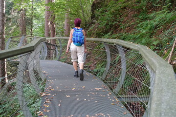 Wanderung auf dem Schluchtenweg Passeiertal