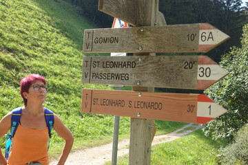 Wanderung auf dem Schluchtenweg Passeiertal