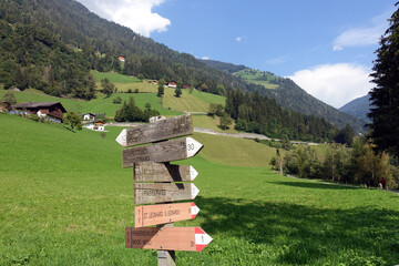 Wanderung auf dem Schluchtenweg Passeiertal