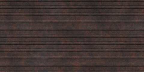 Abstract Corrugated Corroded Background. Seamless Transition.