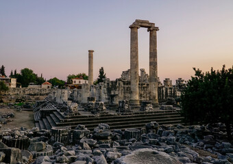Fototapeta premium Temple of Apollo in Didyma antique city,