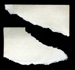 old vintage torn paper texture background