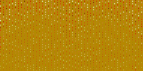 Light green, red vector background with spots.