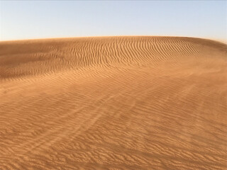 sand dunes in the desert