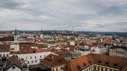 Fototapeta premium Brno - one of the biggest cities in the Czech Republic