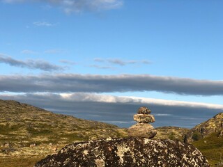 Fototapeta premium landscape with sky