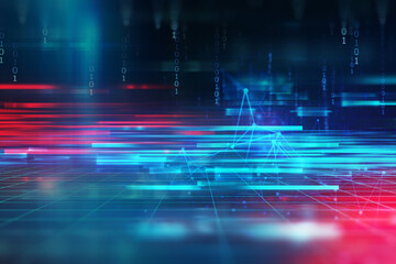 Programming code abstract technology background of software developer and  Computer script