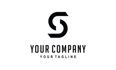 s initial logo for business