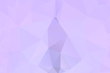 Purple vivid  vector texture with triangular style. Illustration with set of colorful