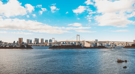 Naklejka premium Rainbow Bridge on summer