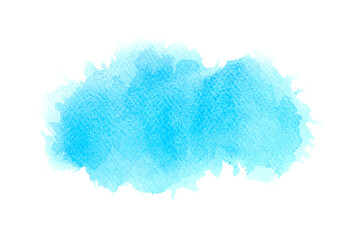 blue splashes watercolor.