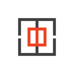 MW letter logo design vector