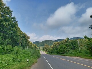 Road on the way to travel