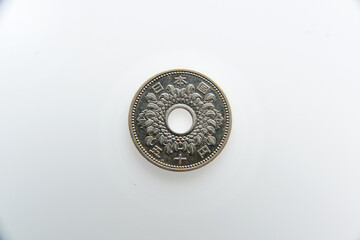 昭和40年の50円ニッケル貨