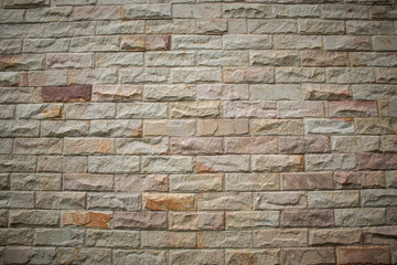 Abstract texture patterned house wall brick