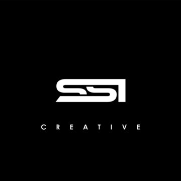 SSI Letter Initial Logo Design Template Vector Illustration