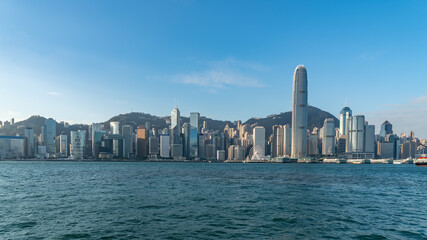 Fototapeta premium Hong Kong City and Modern Architecture