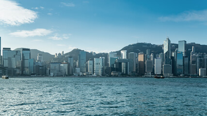 Naklejka premium Hong Kong City and Modern Architecture