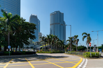 Hong Kong's modern urban architectural landscape