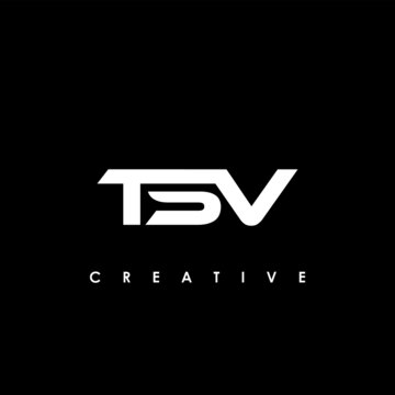 TSV Letter Initial Logo Design Template Vector Illustration
