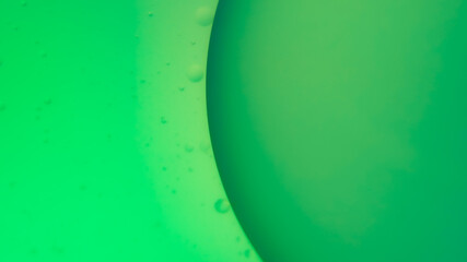 Makrofotografia, owalne kształty na tle pastelowych kolorów. 