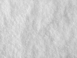 White snow as an abstract background.