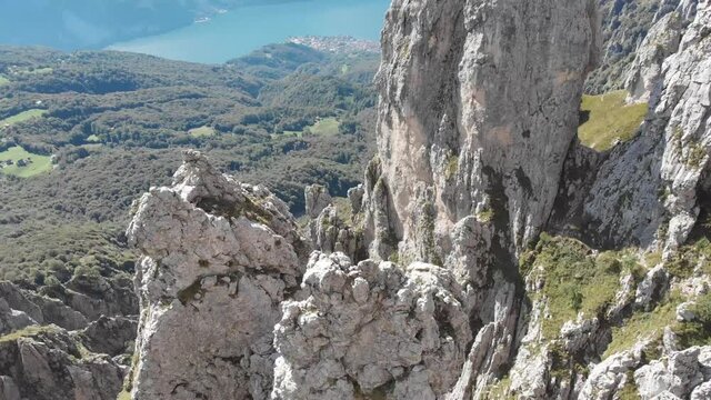 Dolomiti con drone