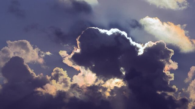 Sole verso il tramonto