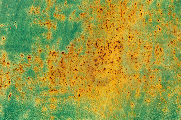 Painted Corroded Metal Background