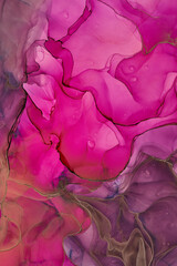 Obraz premium Alcohol ink art.Mixing liquid paints. Modern, abstract colorful background, wallpaper. Marble texture.Translucent colors